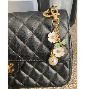 Purse charm for designer purses
